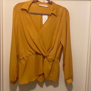 Long sleeve blouse
